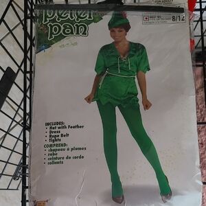 Green Peter Pan Costume Set